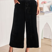 MAISIE VELVET Black, Italian Washed Velvet