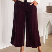 MAISIE VELVET Bordeaux, Italian Washed Velvet