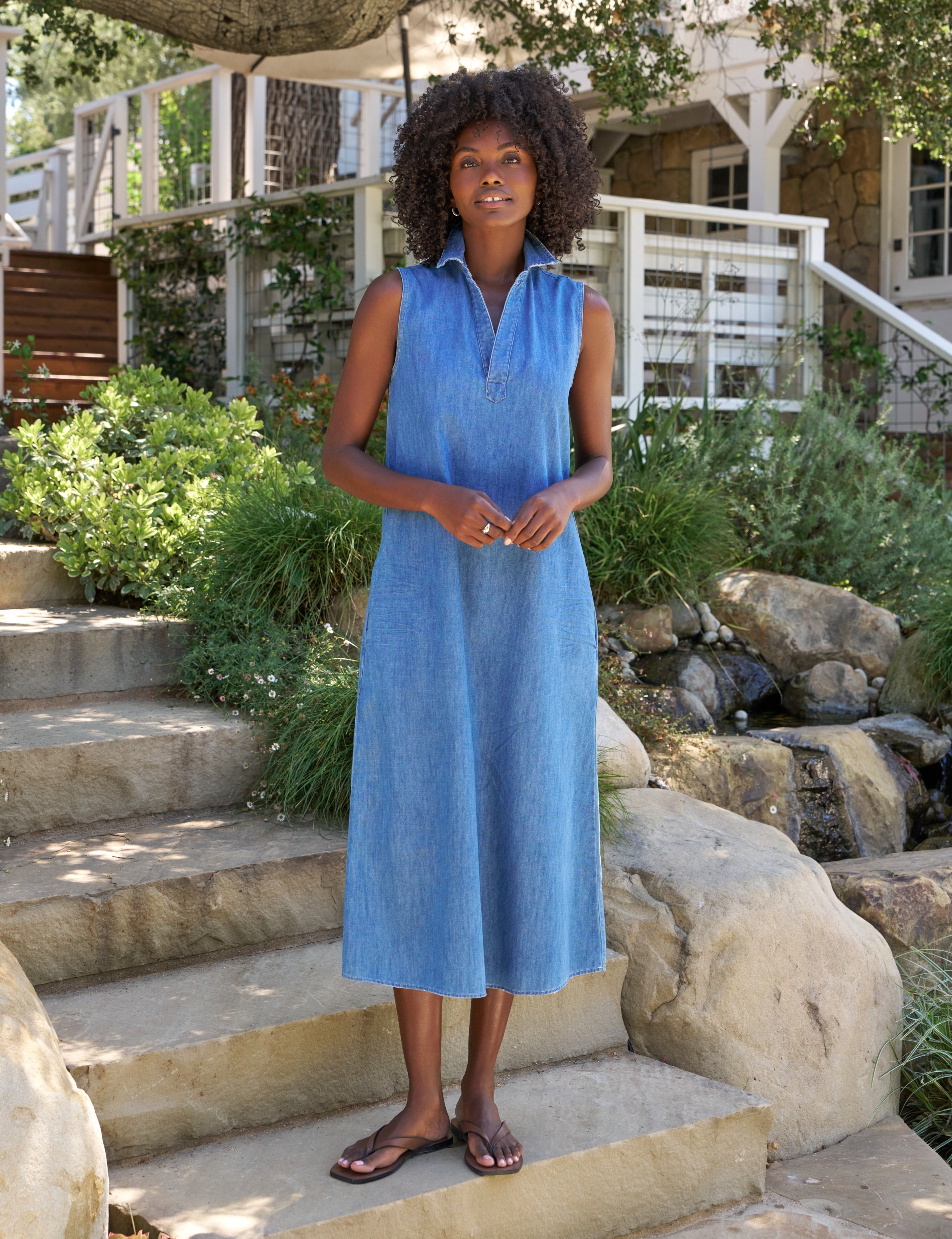 Frank & Eileen LILY Vintage Stonewashed Indigo, Famous Denim Indigo XS