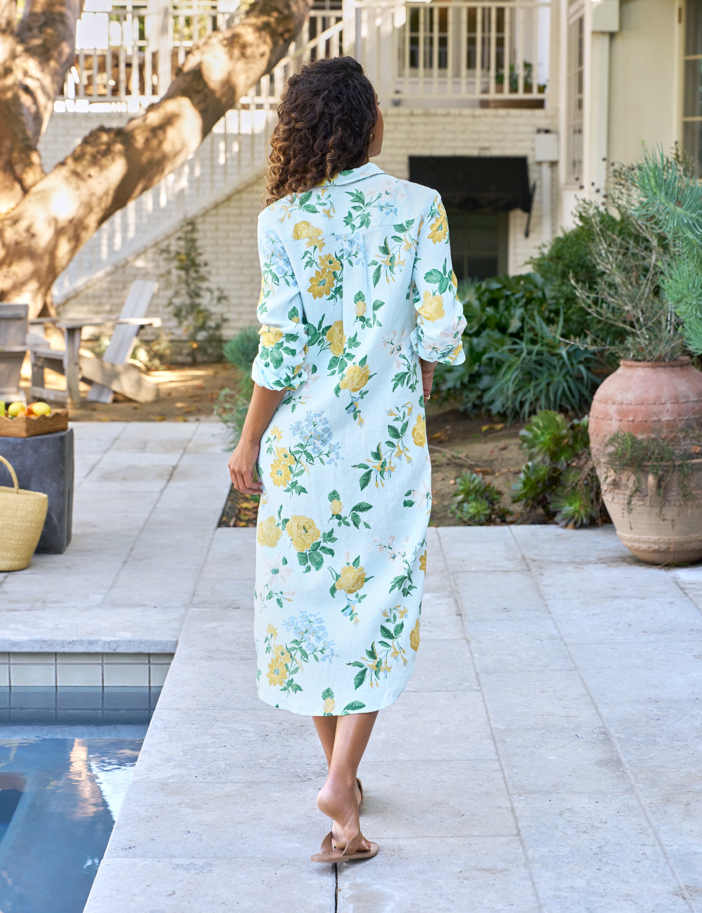Rory, Maxi Shirtdress, Floral | Frank & Eileen Rory, Maxi Shirtdress, Floral | Frank & Eileen