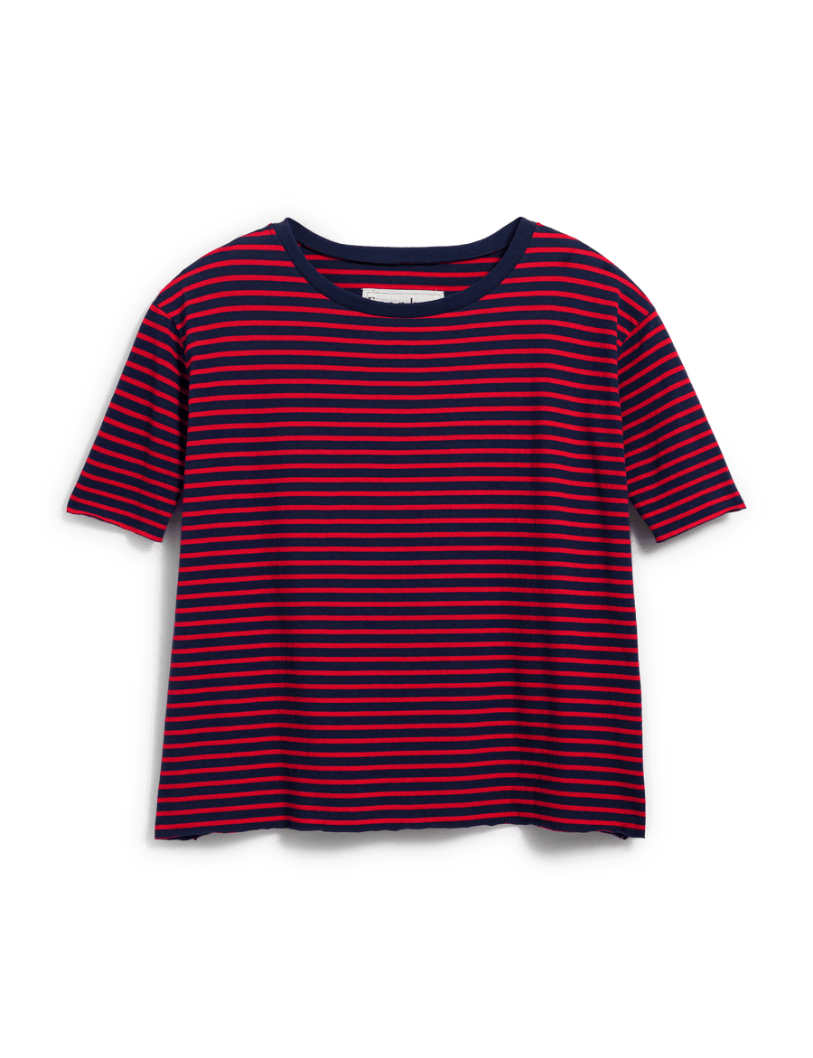 JOSEPHINE Red and Navy French Stripe, Heritage Jersey