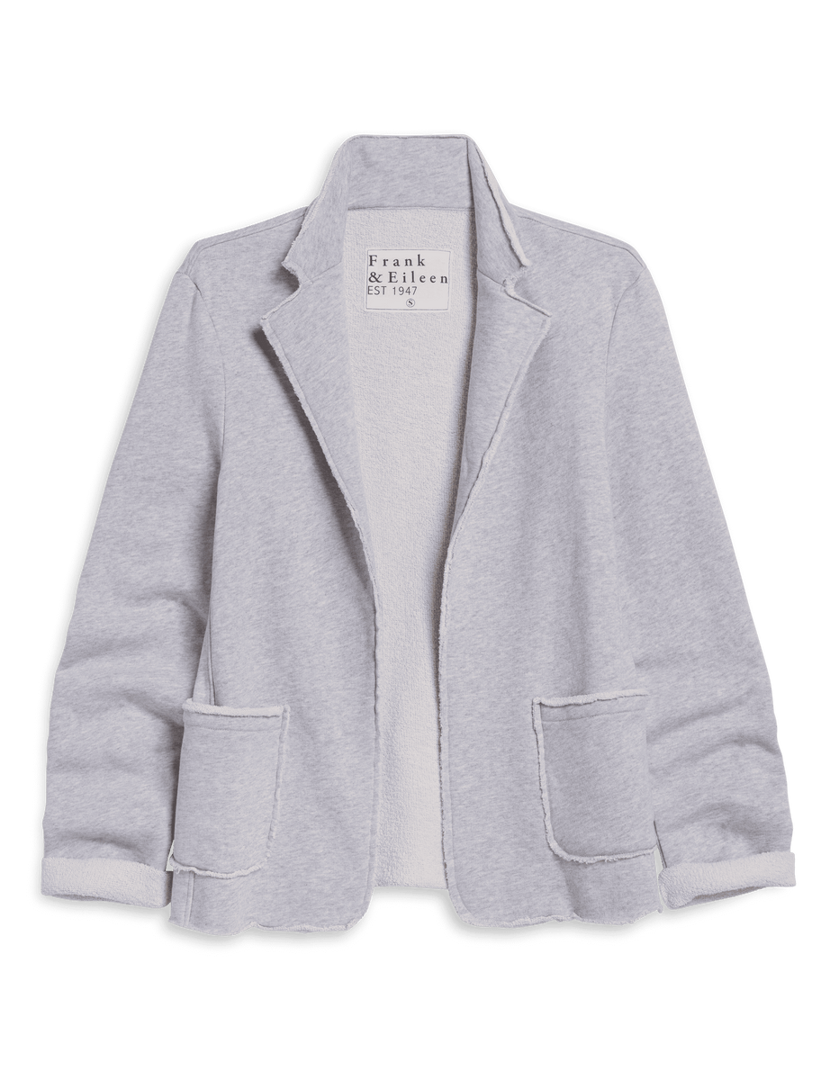 Dublin, Sweatshirt Blazer, Gray | Frank & Eileen