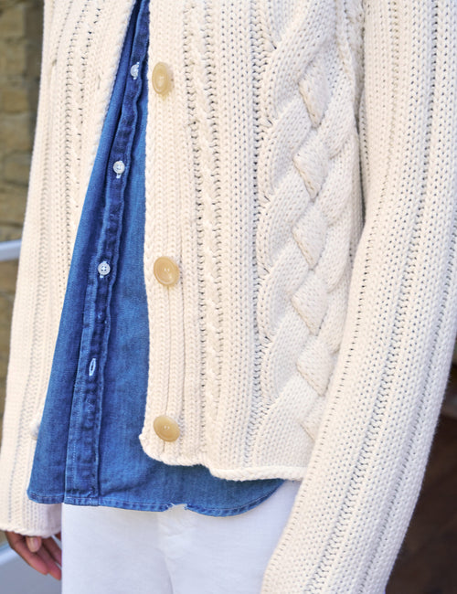 MINI COTSWOLDS Ivory, Pure Italian Cotton, view 4