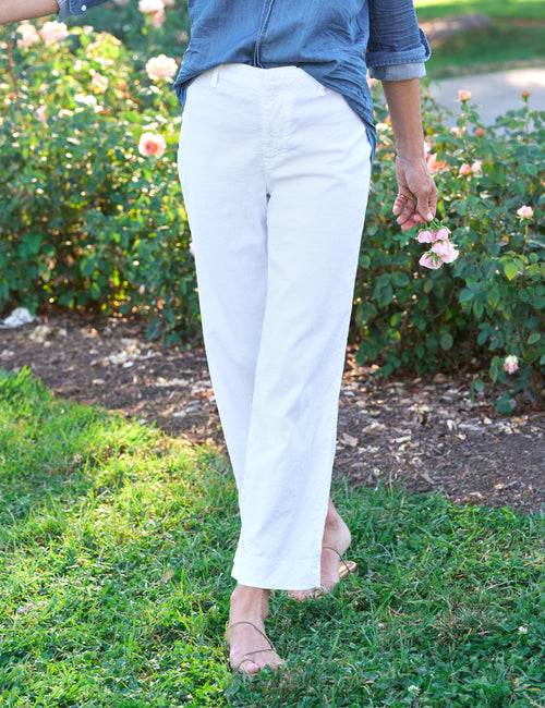 WEXFORD White, Italian Performance Linen, alternate view