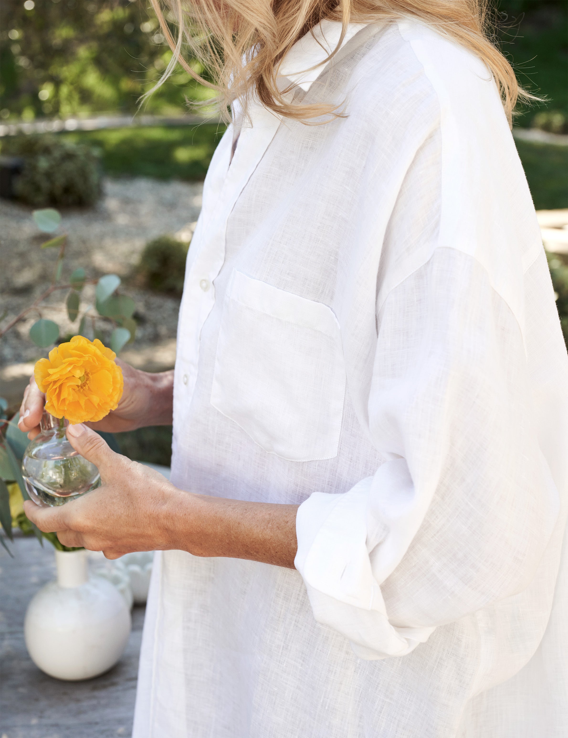 MACKENZIE White, Lived-in Linen