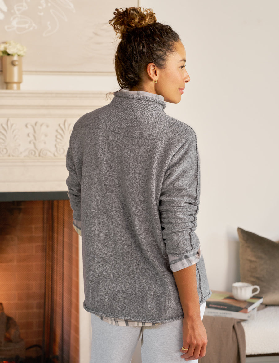 MONTEREY Light Gray Melange, Pure Japanese Cotton