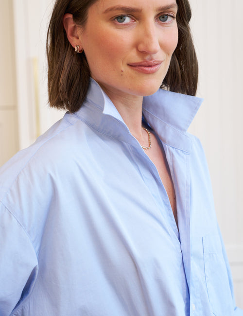 MACKENZIE French Blue, Italian Superluxe, view 4