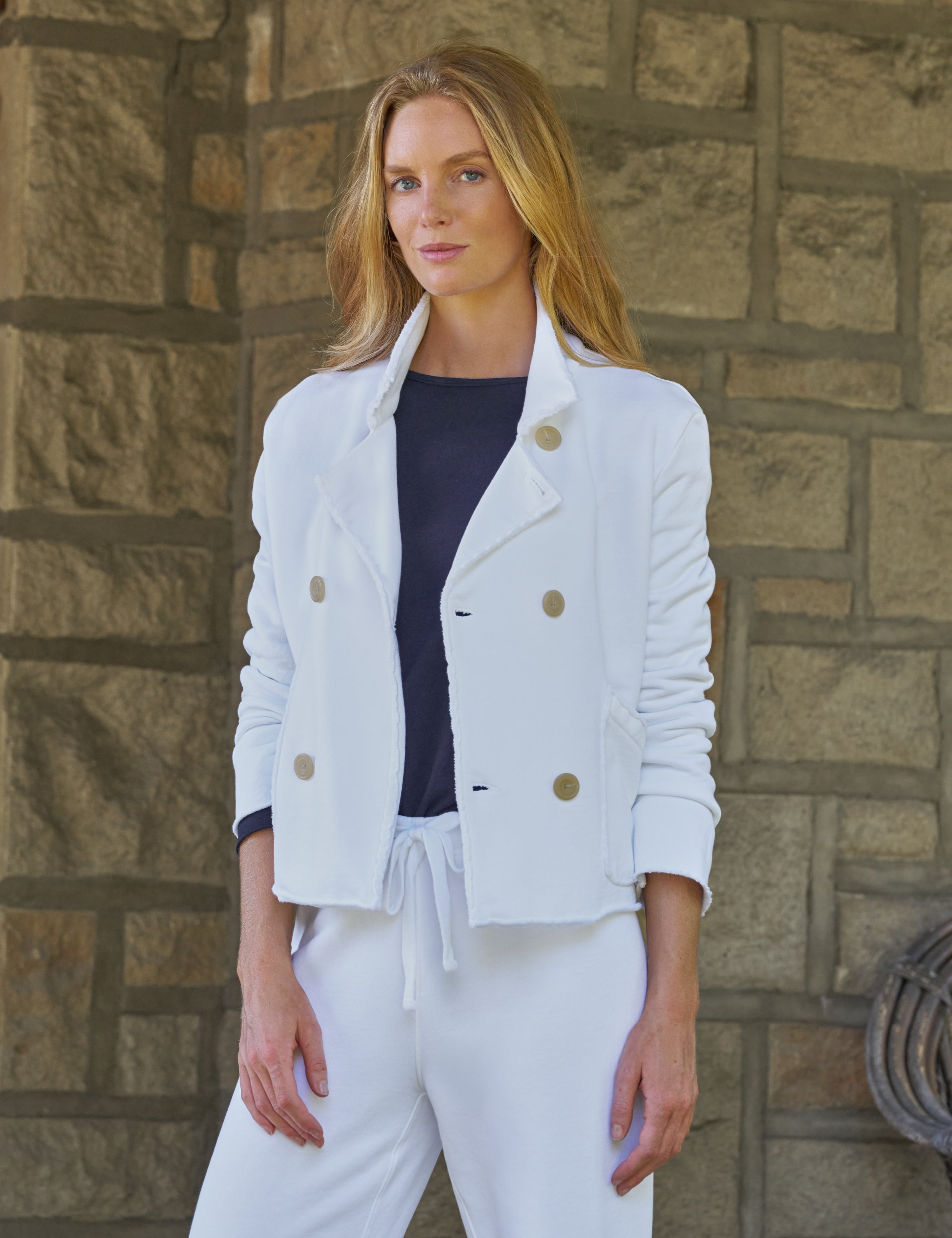Belfast, Sweatshirt Peacoat, Navy | Frank & Eileen