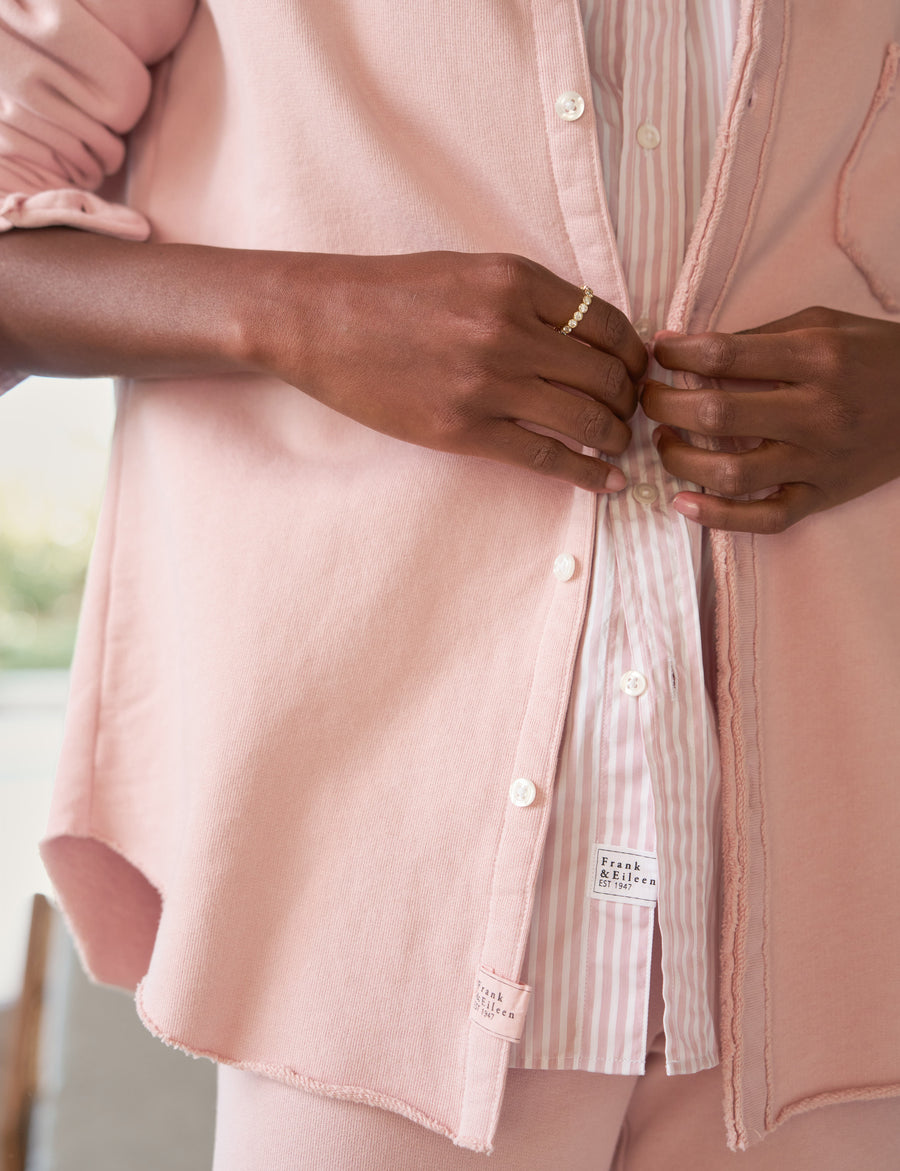 EILEEN Antique Pink, Triple Fleece