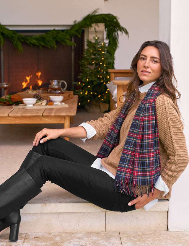 MONTECITO SWEATER Camel, Pure Italian Cotton