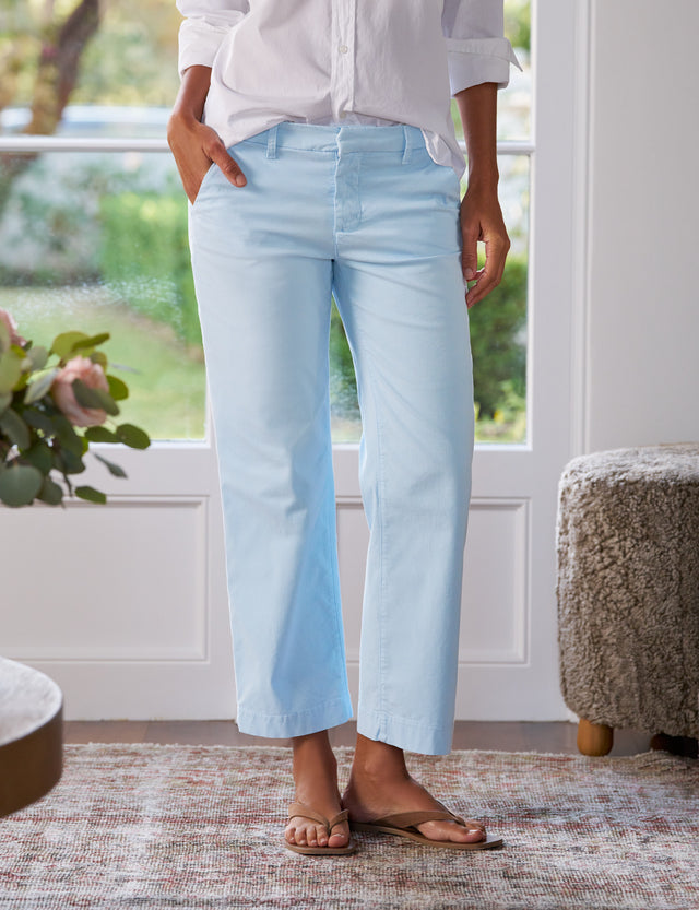 WESTPORT Soft Blue, Italian Performance Twill