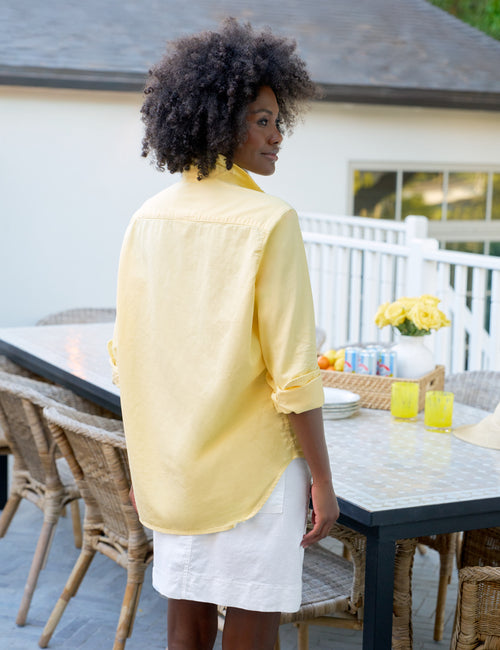 EILEEN Lemon Yellow, Famous Denim, alternate view