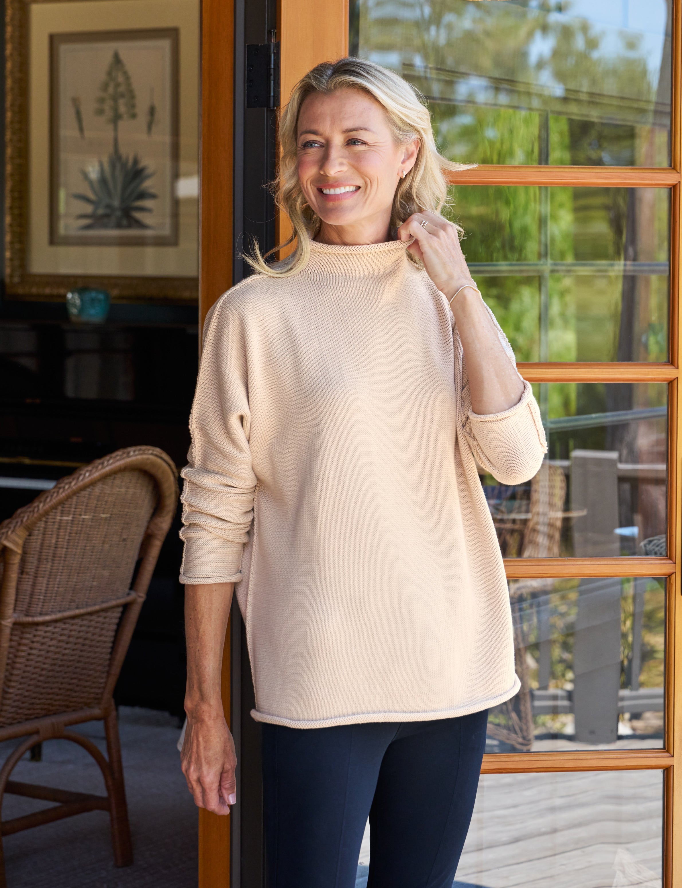 MONTEREY Sand, Pure Italian Cotton