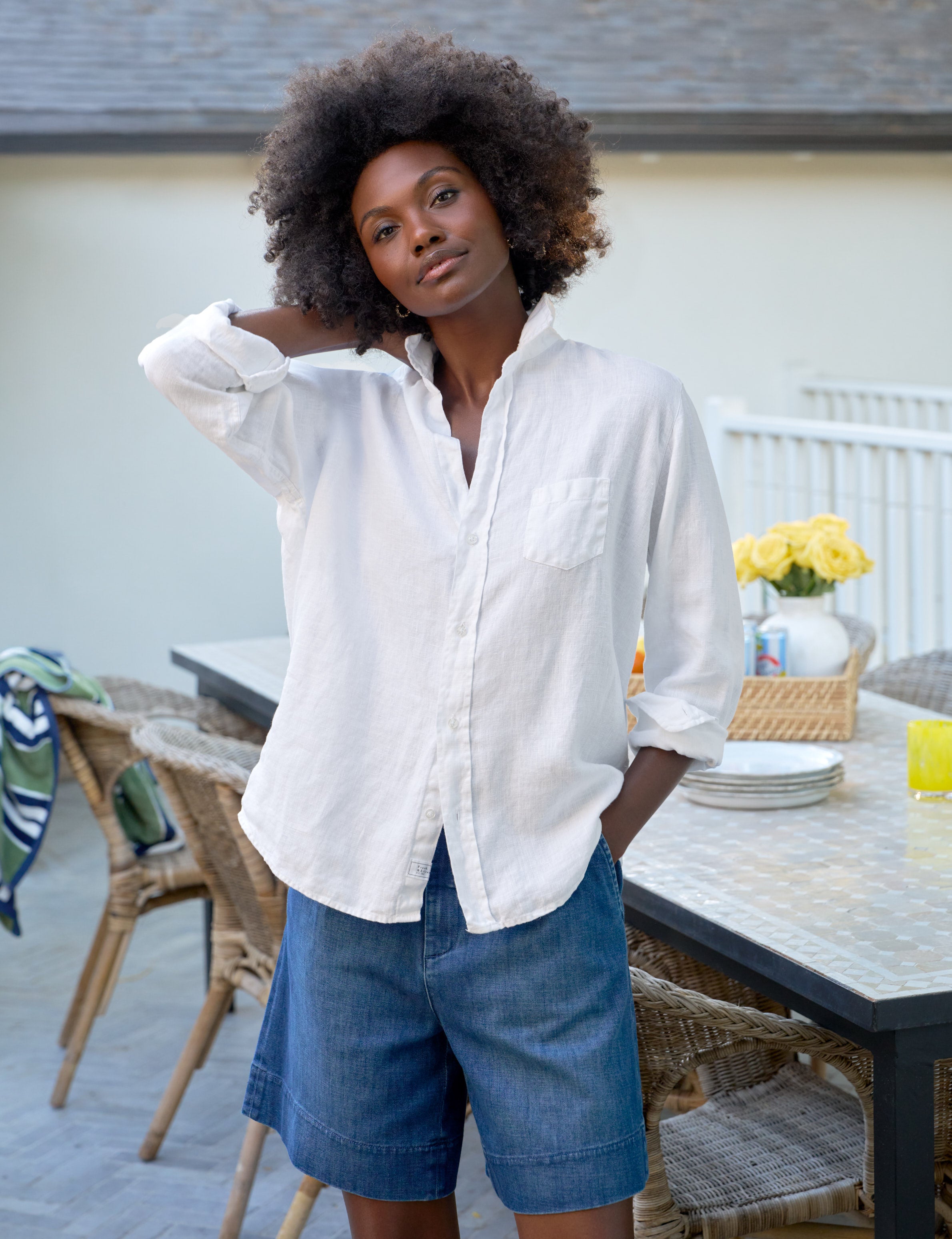 EILEEN White, Washed Linen