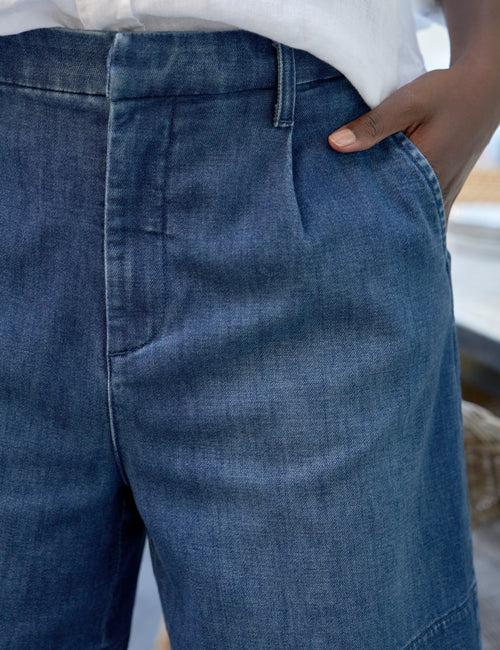 WATERFORD 7.5" 1984 Wash, Italian Dream™ Light Denim, view 3
