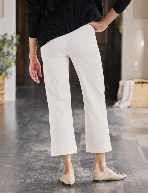 WESTPORT ILLUSION Antique White, Italian Dream™ Denim, alternate view