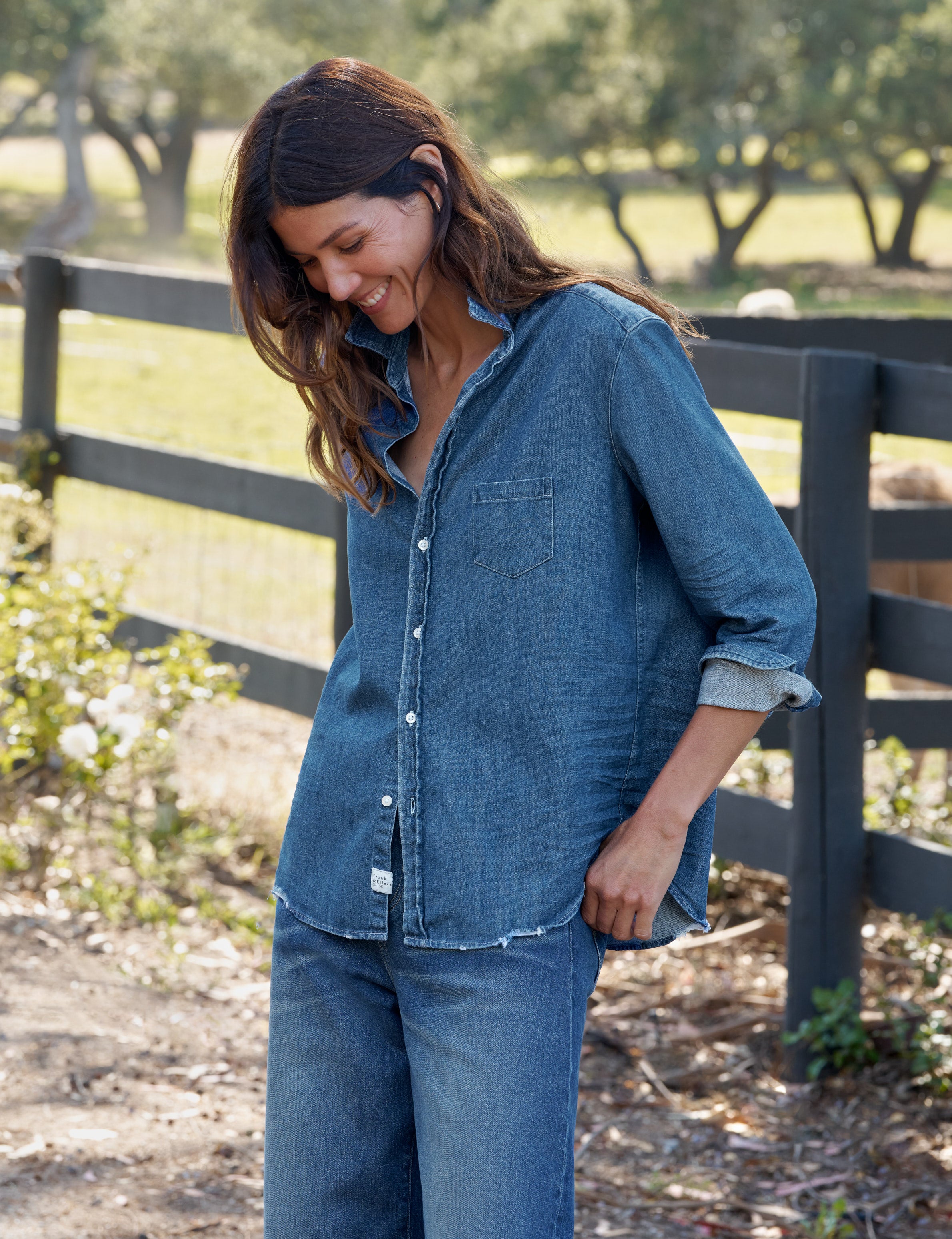 Stylish Womens Button Ups & Shirts | Frank & Eileen