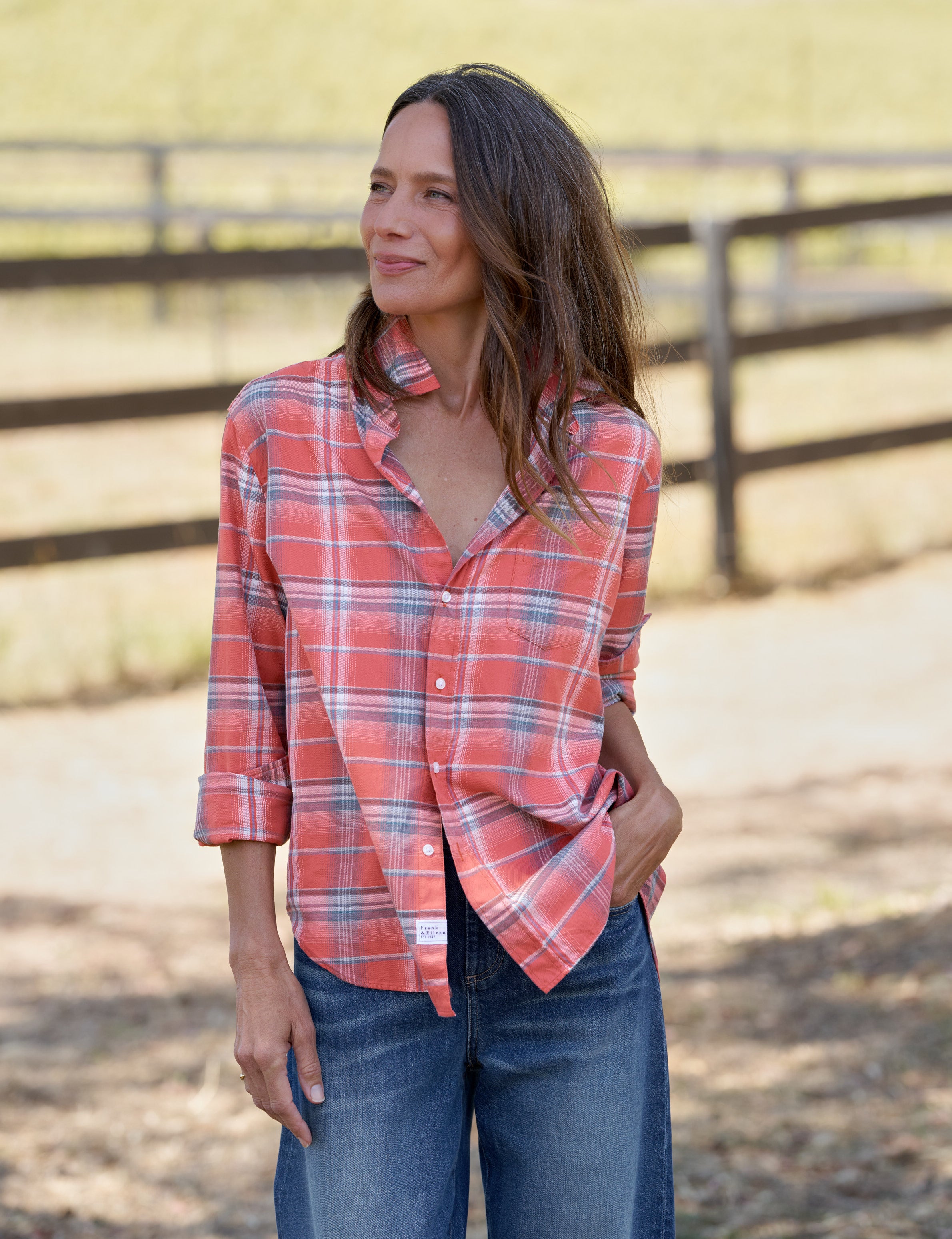 Stylish Womens Button Ups & Shirts | Frank & Eileen