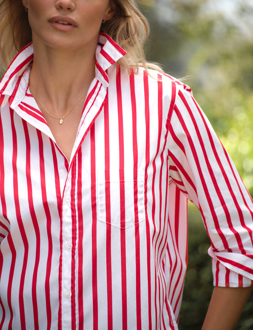 Eileen, Relaxed Button-Up Shirt