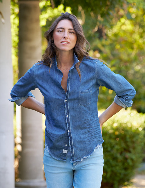 BARRY Vintage Stonewashed Indigo, Famous Denim, view 4