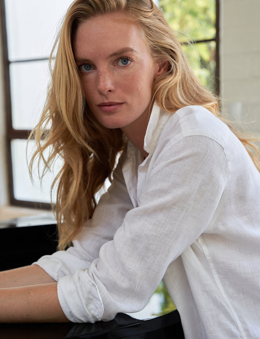 MARY White, Italian Classic Linen