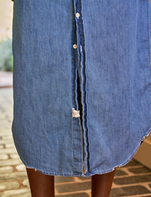 RORY Vintage Stonewashed Indigo, Famous Denim, view 3