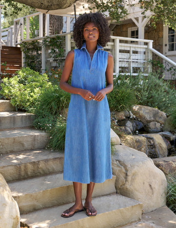 Frank & Eileen LILY Vintage Stonewashed Indigo, Famous Denim Indigo XS