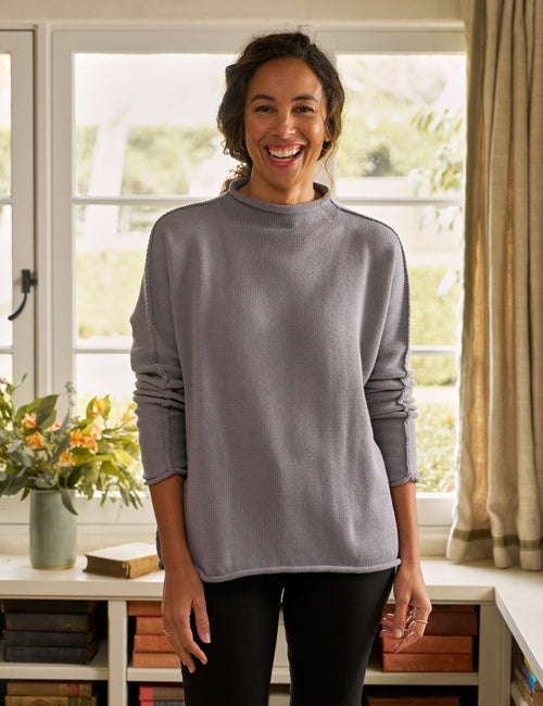 MONTEREY Elephant, Pure Italian Cotton, front view
