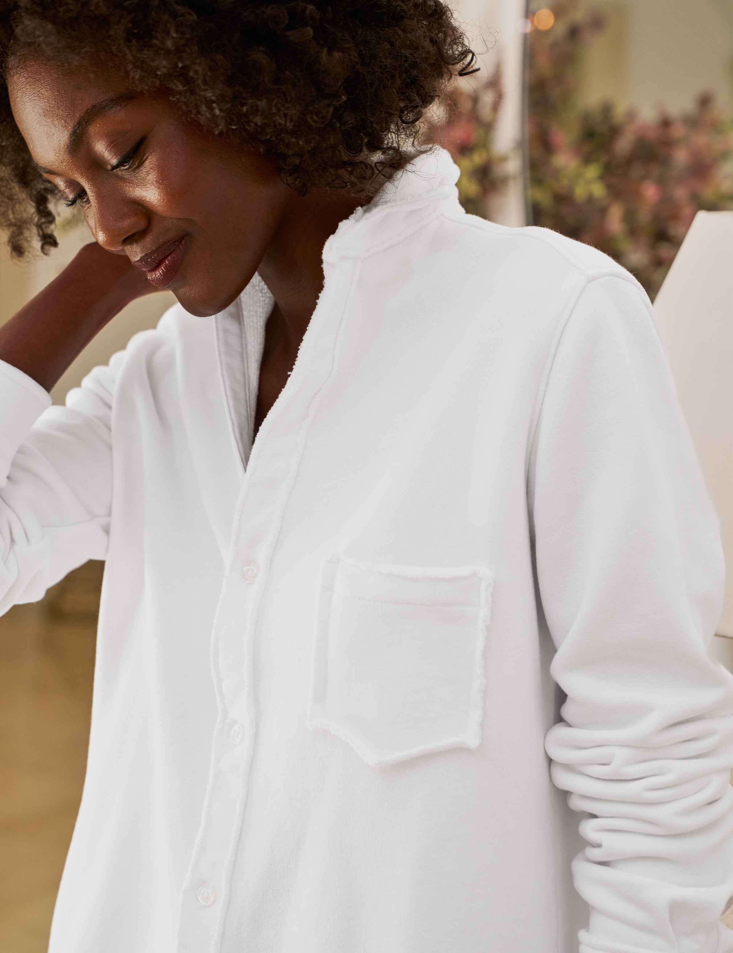 EILEEN White, Triple Fleece