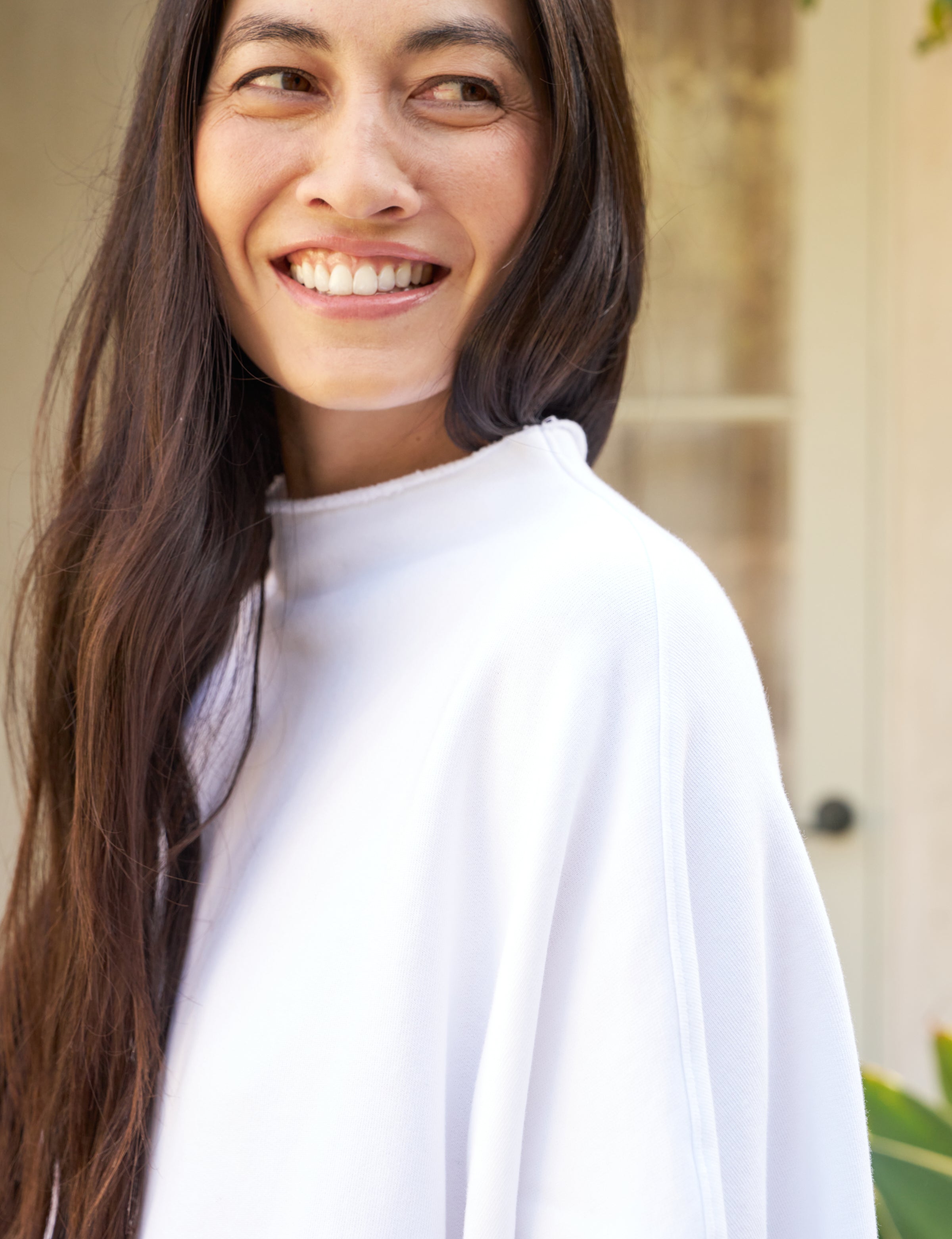 AUDREY White, Triple Fleece