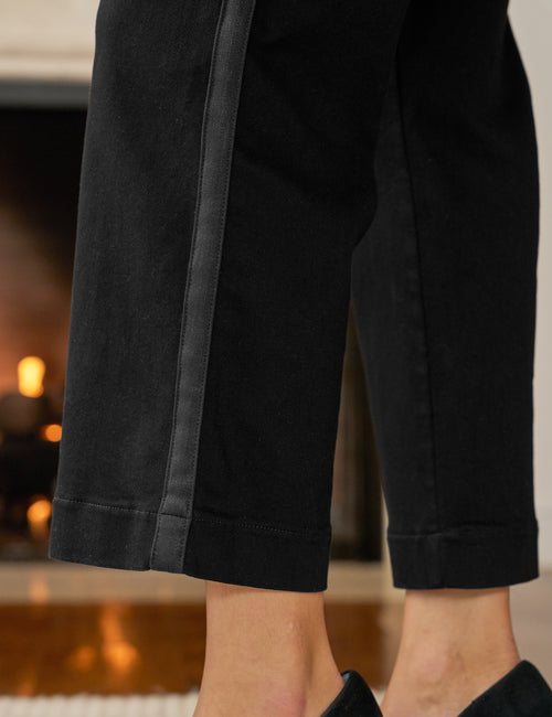 WESTPORT ILLUSION Black Tuxedo, Italian Dream™ Denim, alternate view