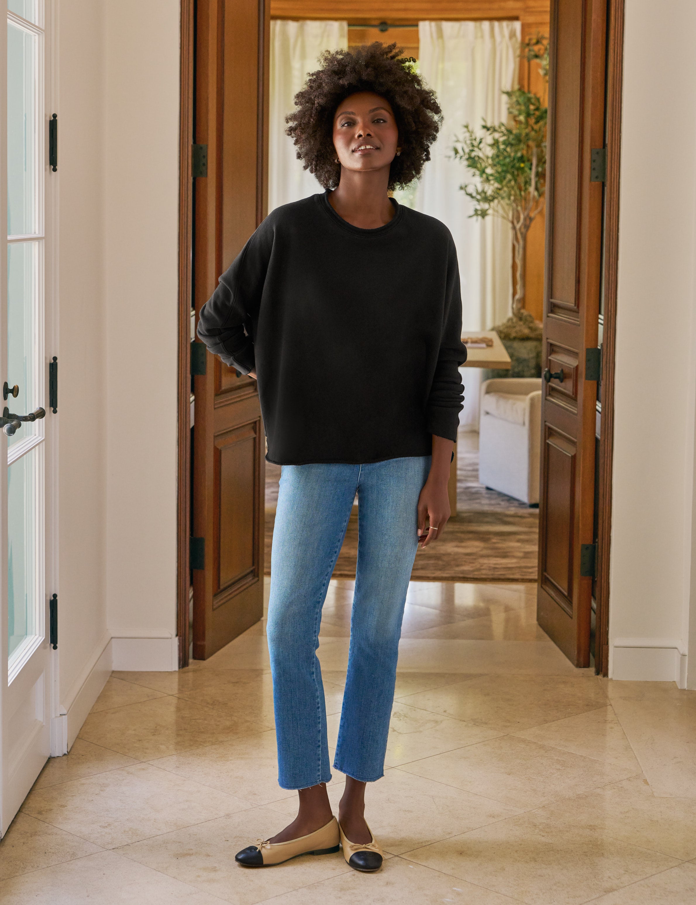 ANNA Black, Triple Fleece