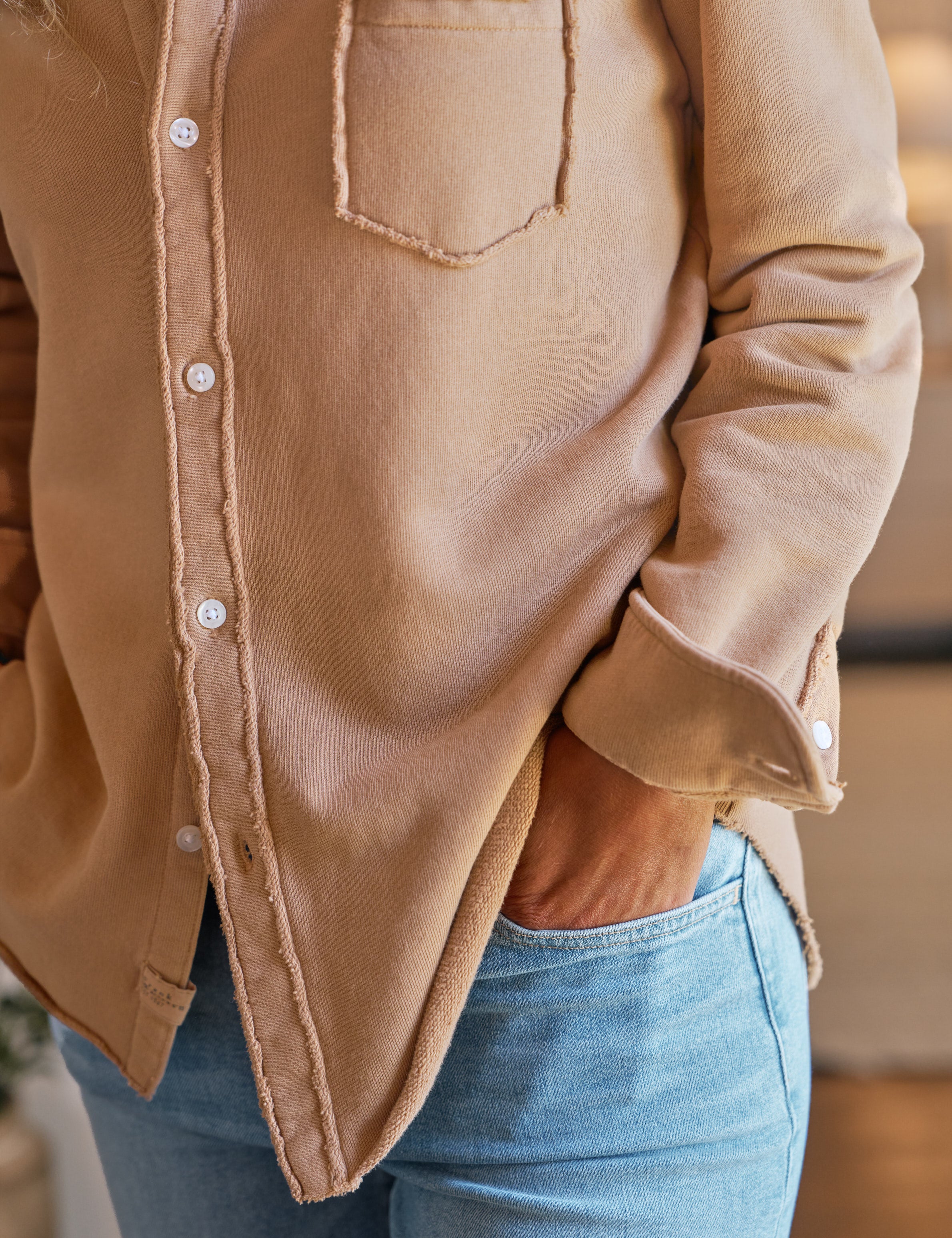 EILEEN Camel, Triple Fleece