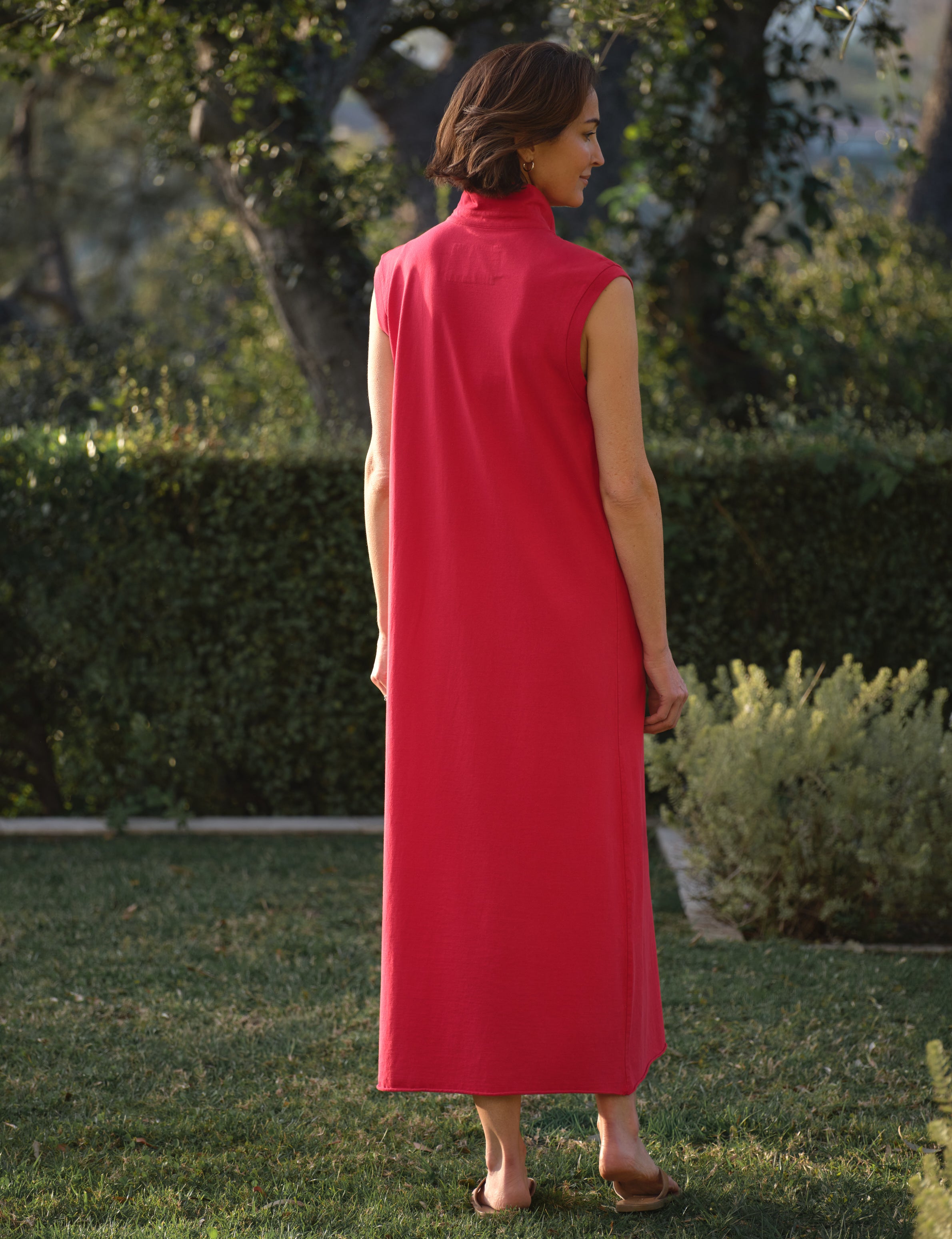 LILY Cherry, Vintage Jersey, alternate view