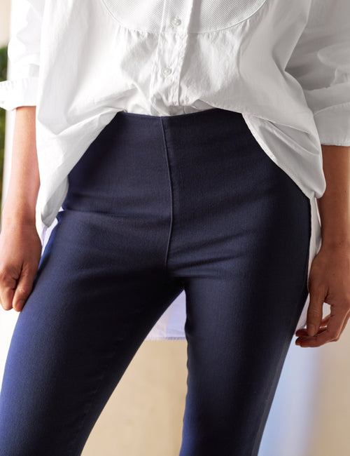 DERRY ILLUSION Navy, Italian Dream™ Denim, view 3