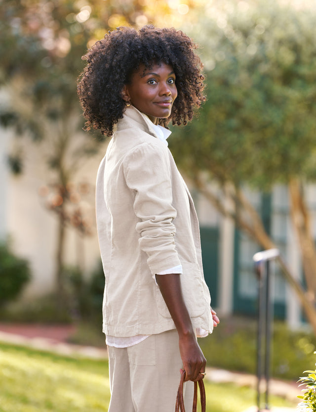 DUBLIN Cement, Italian Performance Linen