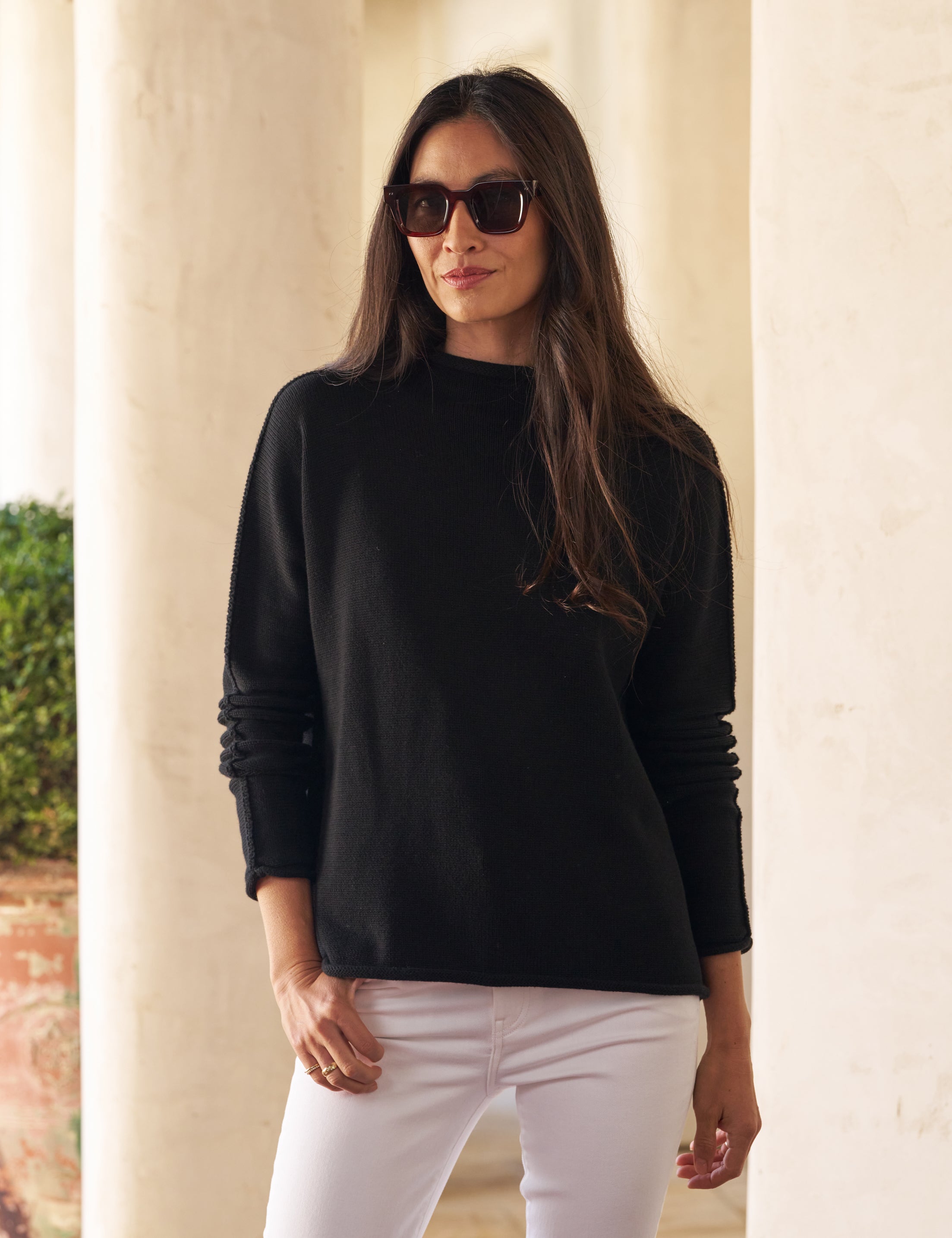 MONTEREY Black Pure Italian Cotton