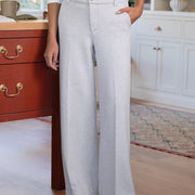 RILEY Gray Melange, Triple Fleece