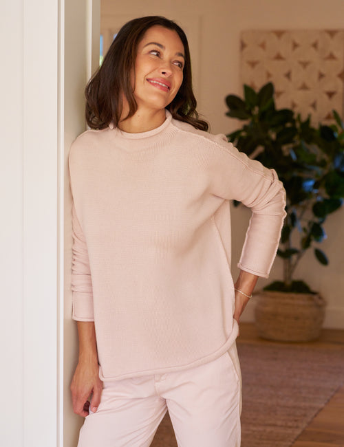 MONTEREY Vintage Rose, Pure Italian Cotton, front view