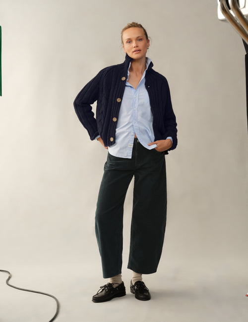 BRENNAN Peacock, Italian Performance Corduroy, view 5