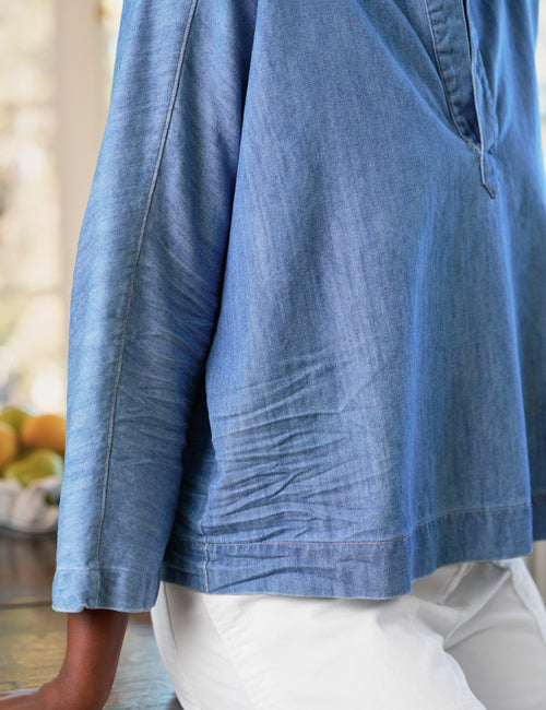 GABI Vintage Stonewashed Indigo, Famous Denim, view 3