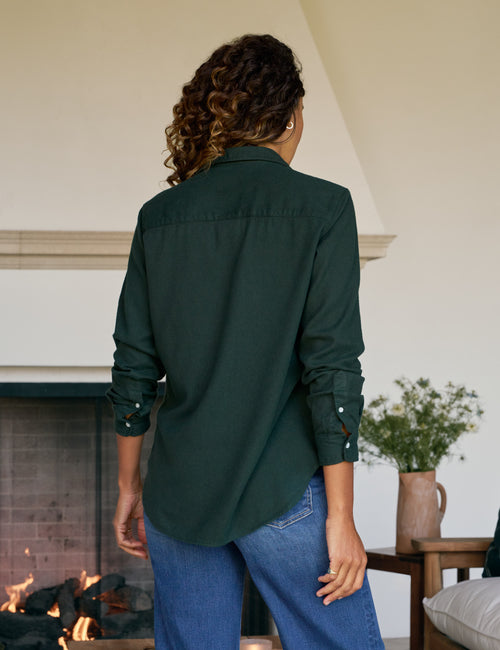 WAVERLY Green, Italian Cashmere Touch, alternate view