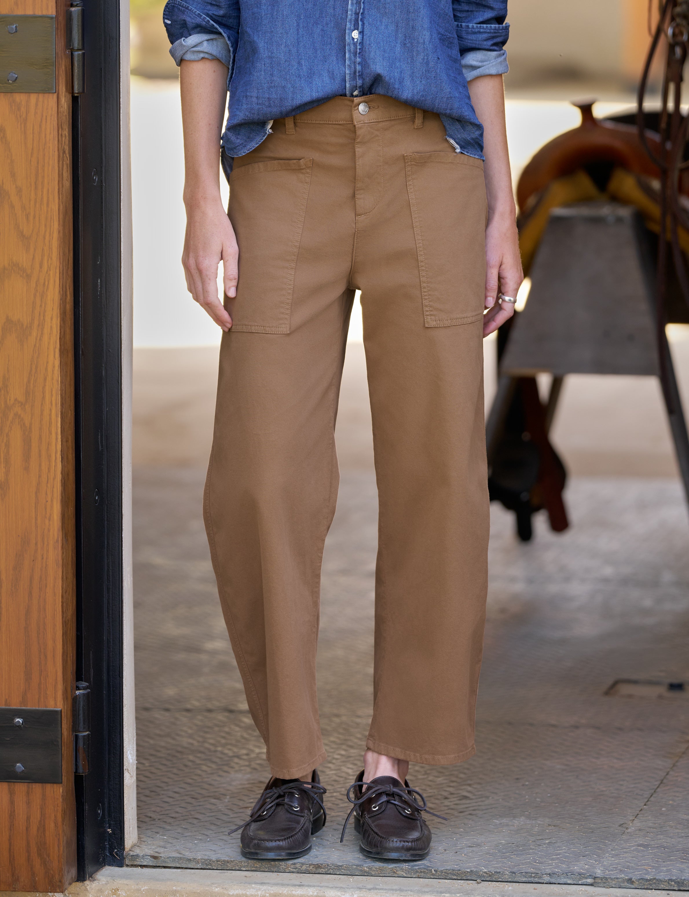 BRAY Chai, Italian Peached Twill
