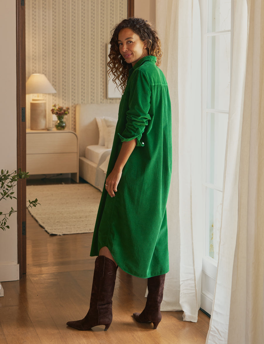 RORY Kelly Green, Italian Corduroy