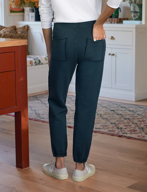 SOPHIE Vintage Navy, Triple Terry, alternate view