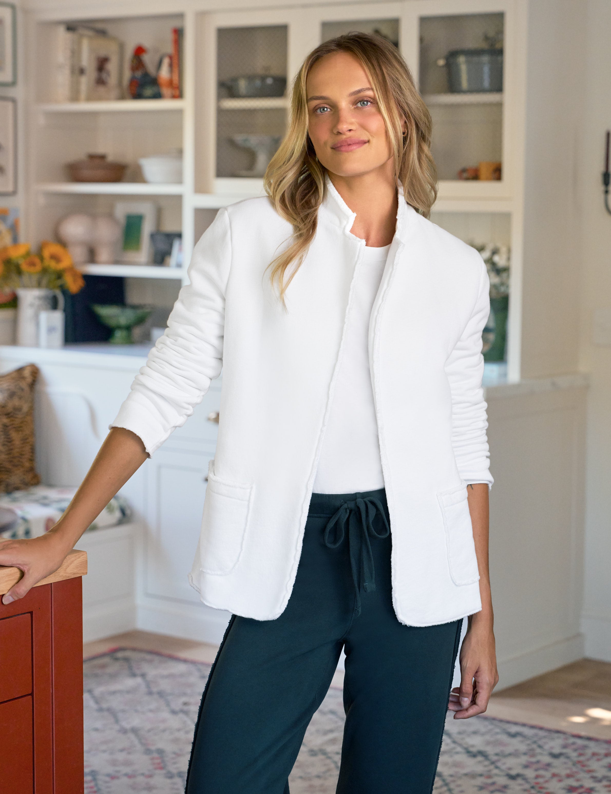 DUBLIN White, Triple Fleece