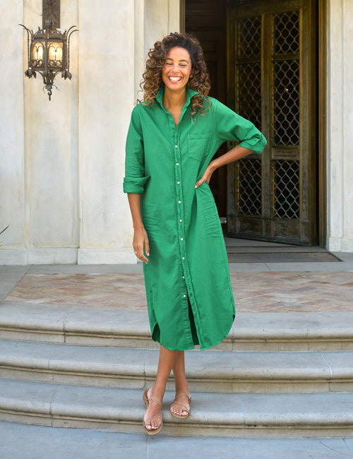 RORY Kelly Green, Famous Denim, front view