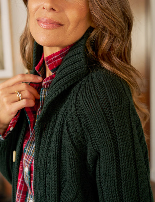 COTSWOLDS British Racing Green, Pure Italian Cotton, view 3