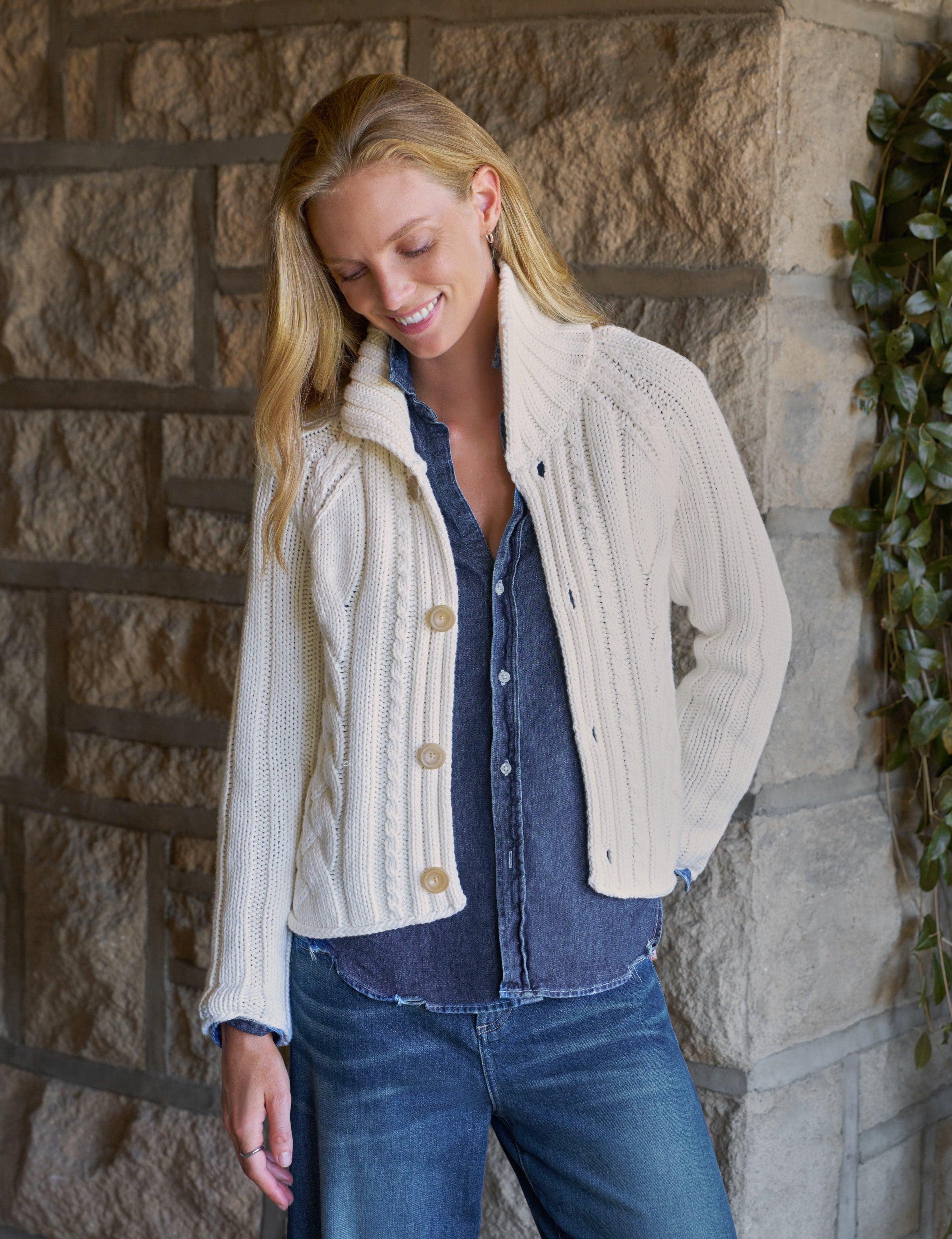 MINI COTSWOLDS Ivory, Pure Italian Cotton
