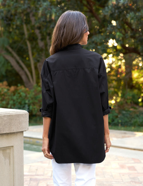 VICTORIA Black, Italian Superluxe, alternate view